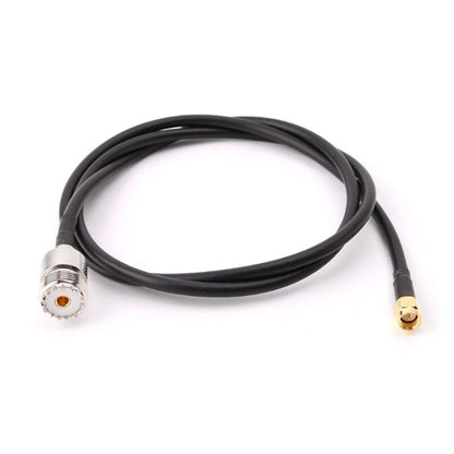 RG58 UHF Female to SMA Male Connecting Cable, Length: 100cm - Cable by buy2fix | Online Shopping UK | buy2fix