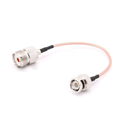 UHF SO239 Female To BNC Male RG316 Connecting Cable, Length: 15cm - Cable by buy2fix | Online Shopping UK | buy2fix