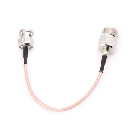 UHF SO239 Female To BNC Male RG316 Connecting Cable, Length: 15cm - Cable by buy2fix | Online Shopping UK | buy2fix