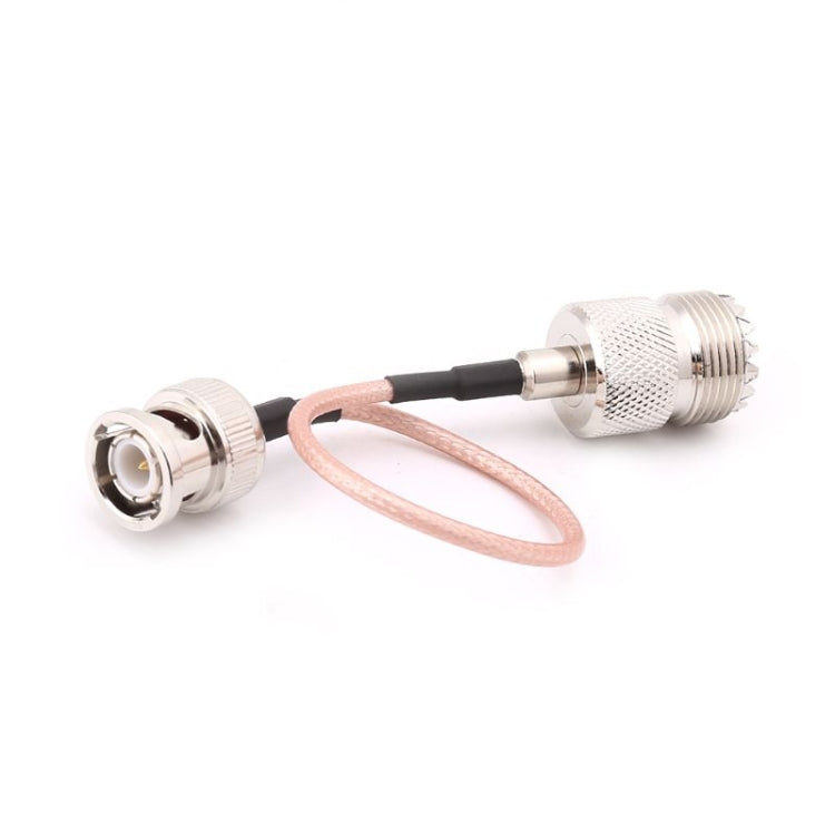 UHF SO239 Female To BNC Male RG316 Connecting Cable, Length: 15cm - Cable by buy2fix | Online Shopping UK | buy2fix