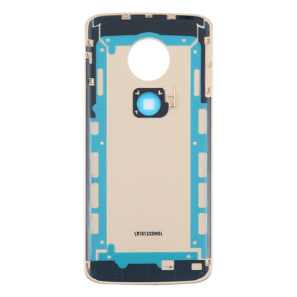 Battery Back Cover for Motorola Moto E5 (Gold) - Back Cover by buy2fix | Online Shopping UK | buy2fix