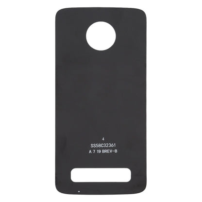 Battery Back Cover for Motorola Moto Z3 / XT1929(Black) - Back Cover by buy2fix | Online Shopping UK | buy2fix