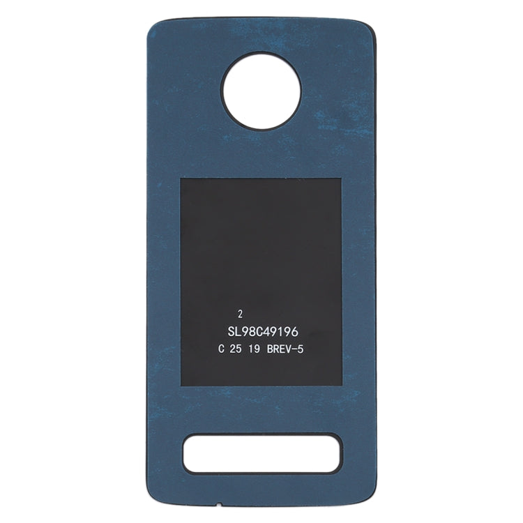 Battery Back Cover for Motorola Moto Z4(Black) - Back Cover by buy2fix | Online Shopping UK | buy2fix