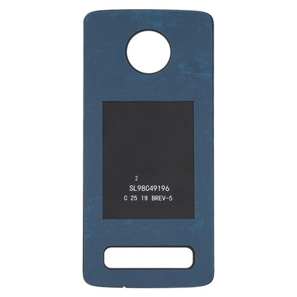 Battery Back Cover for Motorola Moto Z4(Black) - Back Cover by buy2fix | Online Shopping UK | buy2fix