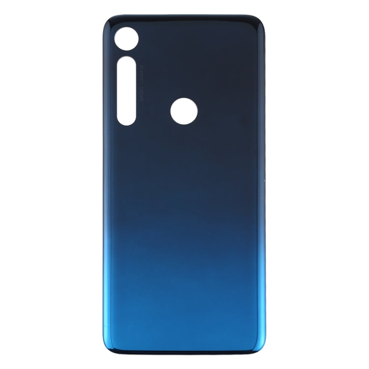 Battery Back Cover for Motorola Moto One Macro (Blue) - Back Cover by buy2fix | Online Shopping UK | buy2fix