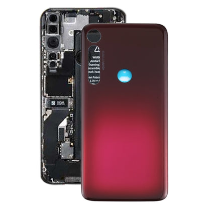 Battery Back Cover for Motorola Moto G8 Plus (Red) - Back Cover by buy2fix | Online Shopping UK | buy2fix