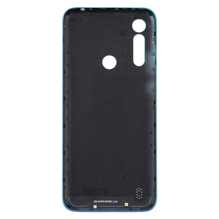 Battery Back Cover for Motorola Moto G8 Power Lite (Baby Blue) - Back Cover by buy2fix | Online Shopping UK | buy2fix