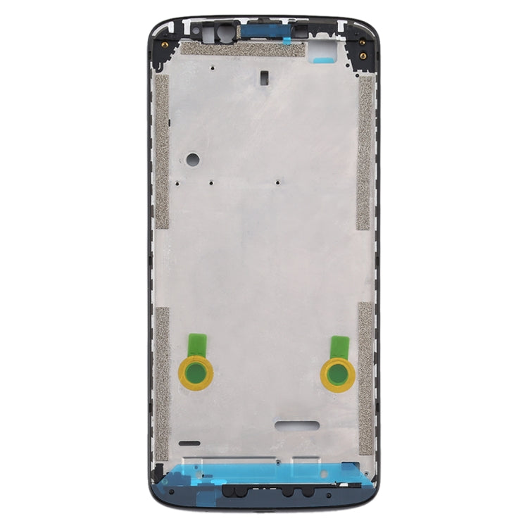 Front Housing LCD Frame Bezel Plate for Motorola Moto E5 Plus (Black) - Frame Bezel Plate by buy2fix | Online Shopping UK | buy2fix