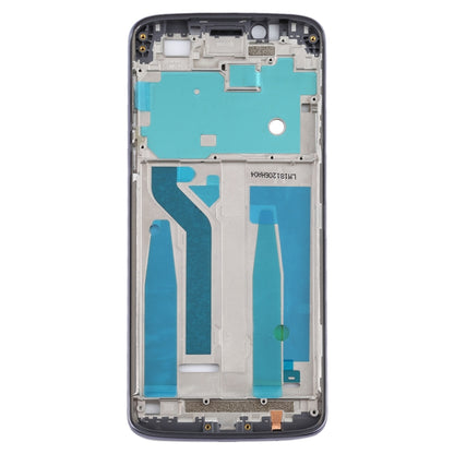 Front Housing LCD Frame Bezel Plate for Motorola Moto E5 Plus (Purple) - Frame Bezel Plate by buy2fix | Online Shopping UK | buy2fix