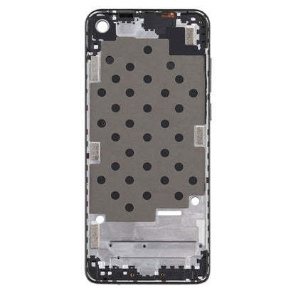 Front Housing LCD Frame Bezel Plate for Motorola Moto One Vision(Black) - Frame Bezel Plate by buy2fix | Online Shopping UK | buy2fix