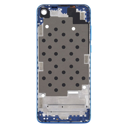 Front Housing LCD Frame Bezel Plate for Motorola Moto One Vision(Blue) - Frame Bezel Plate by buy2fix | Online Shopping UK | buy2fix