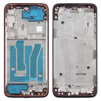 Front Housing LCD Frame Bezel Plate for Motorola Moto G8 Plus(Red) - Frame Bezel Plate by buy2fix | Online Shopping UK | buy2fix