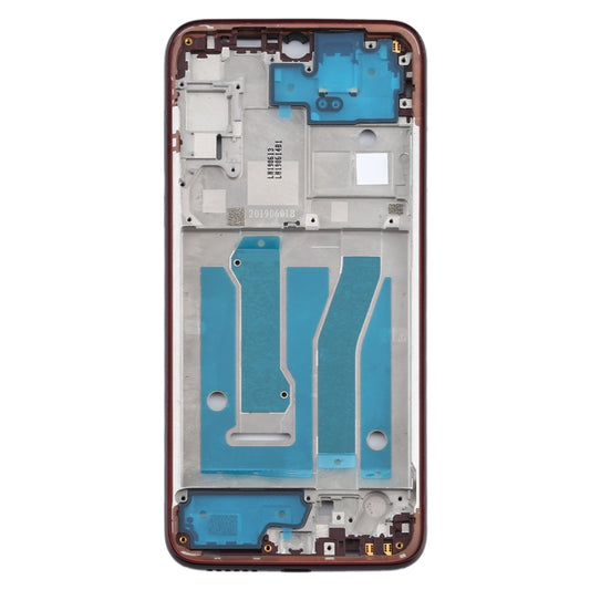 Front Housing LCD Frame Bezel Plate for Motorola Moto G8 Plus(Red) - Frame Bezel Plate by buy2fix | Online Shopping UK | buy2fix