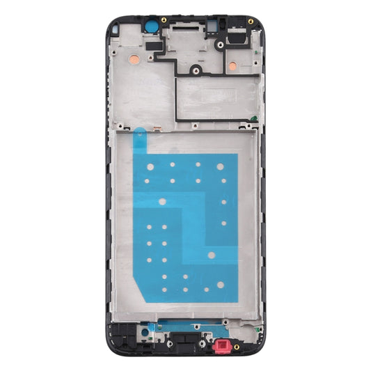 Front Housing LCD Frame Bezel Plate for Motorola Moto E6 Play (Black) - Frame Bezel Plate by buy2fix | Online Shopping UK | buy2fix