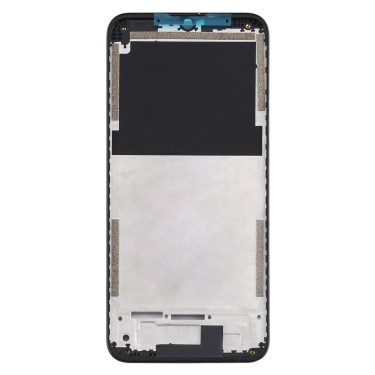 Front Housing LCD Frame Bezel Plate for Motorola Moto G8 Power Lite (Black) - Frame Bezel Plate by buy2fix | Online Shopping UK | buy2fix