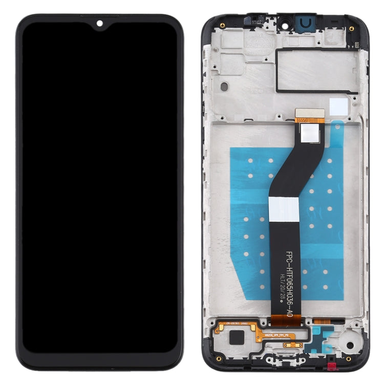 TFT LCD Screen for Motorola Moto G8 Power Lite Digitizer Full Assembly with Frame (Black) - LCD Screen by buy2fix | Online Shopping UK | buy2fix