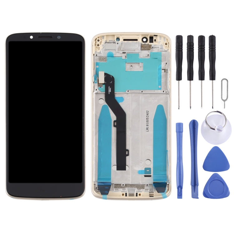 TFT LCD Screen for Motorola Moto E5/ G6 Play(Brazil)Digitizer Full Assembly with Frame(Gold) - LCD Screen by buy2fix | Online Shopping UK | buy2fix