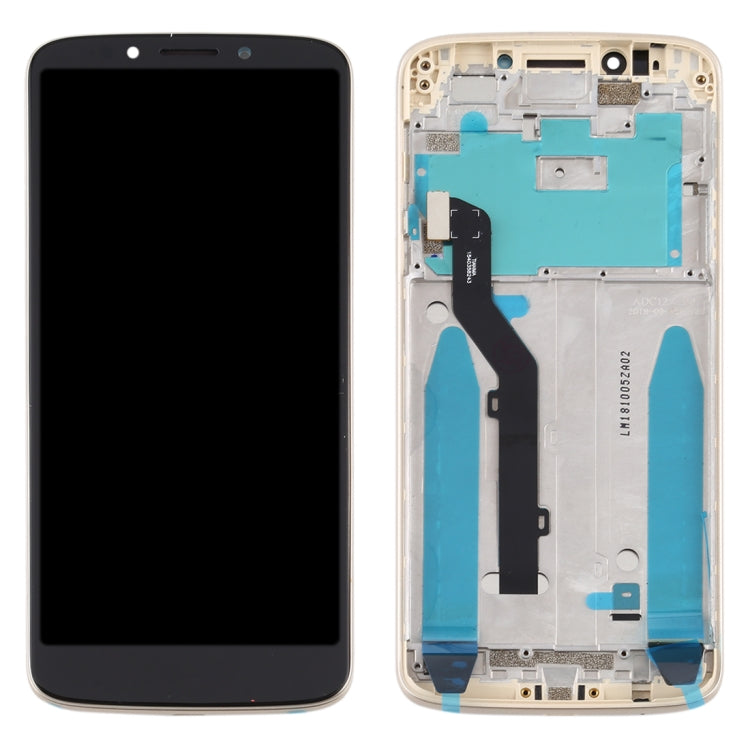 TFT LCD Screen for Motorola Moto E5/ G6 Play(Brazil)Digitizer Full Assembly with Frame(Gold) - LCD Screen by buy2fix | Online Shopping UK | buy2fix