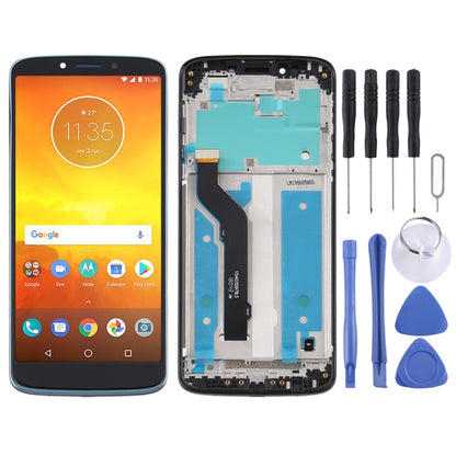 TFT LCD Screen for Motorola Moto E5 Plus Digitizer Full Assembly with Frame(Black) - LCD Screen by buy2fix | Online Shopping UK | buy2fix