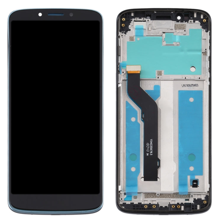 TFT LCD Screen for Motorola Moto E5 Plus Digitizer Full Assembly with Frame(Black) - LCD Screen by buy2fix | Online Shopping UK | buy2fix