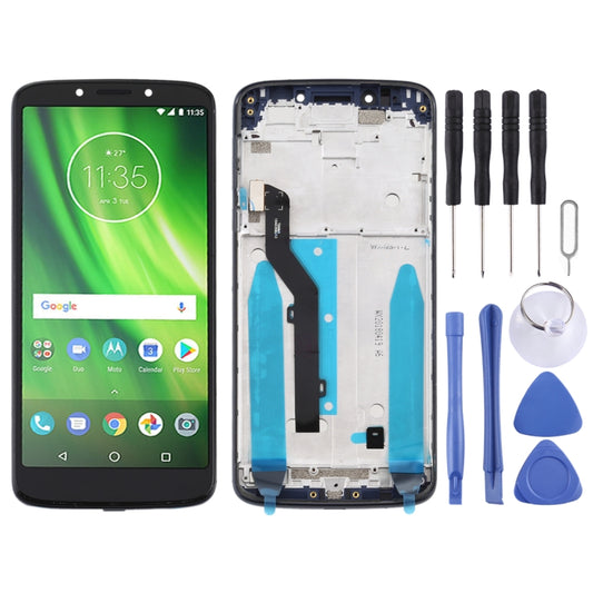 TFT LCD Screen for Motorola Moto G6 Play Digitizer Full Assembly with Frame(Black) - LCD Screen by buy2fix | Online Shopping UK | buy2fix