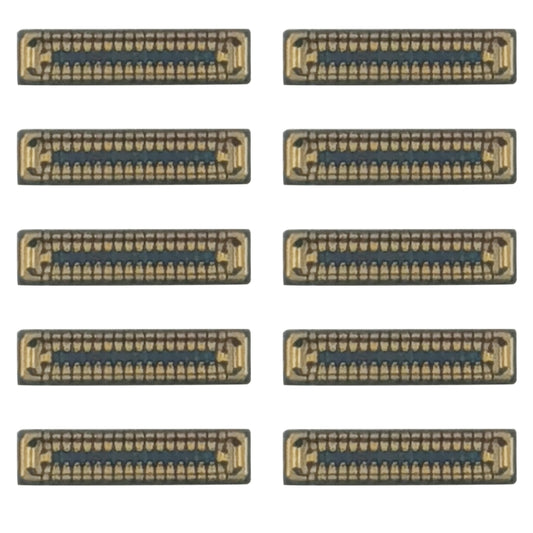 For Huawei P40 Lite E 10PCS Motherboard LCD Display FPC Connector - FPC Connector by buy2fix | Online Shopping UK | buy2fix