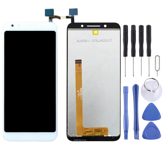 OEM LCD Screen for Vodafone Smart N9 Lite / VFD620 with Digitizer Full Assembly (White) - LCD Screen by buy2fix | Online Shopping UK | buy2fix