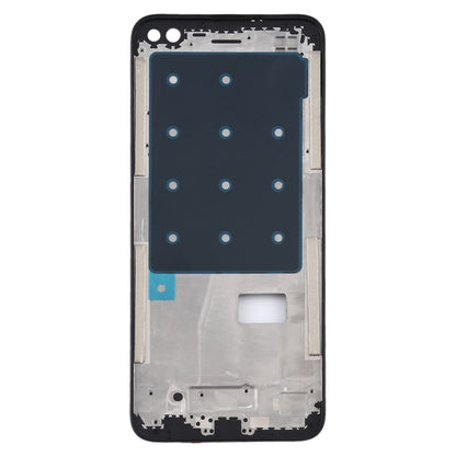 For OPPO Realme 6 Pro Front Housing LCD Frame Bezel Plate (Black) - Frame Bezel Plate by buy2fix | Online Shopping UK | buy2fix