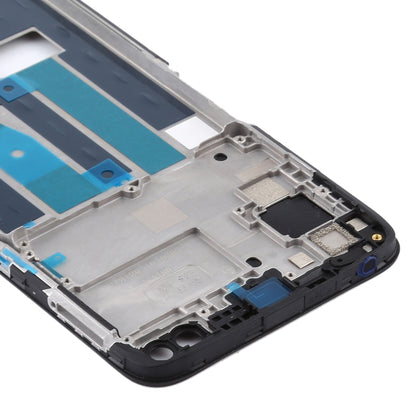 For OPPO Realme 6 Pro Front Housing LCD Frame Bezel Plate (Black) - Frame Bezel Plate by buy2fix | Online Shopping UK | buy2fix