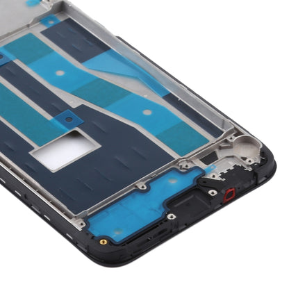 For OPPO Realme 6 Pro Front Housing LCD Frame Bezel Plate (Black) - Frame Bezel Plate by buy2fix | Online Shopping UK | buy2fix
