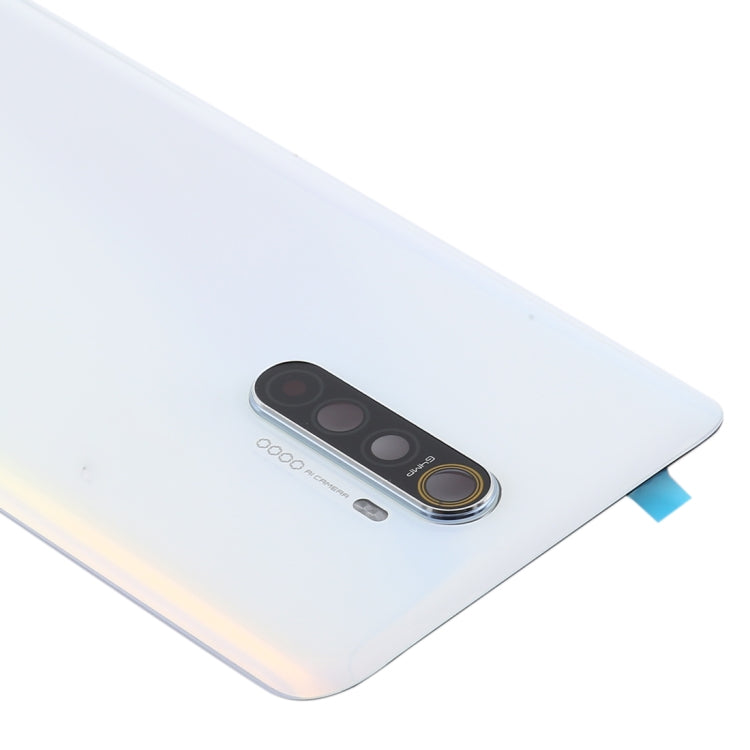 For OPPO Realme X2 Pro Original Battery Back Cover with Camera Lens Cover (White) by buy2fix