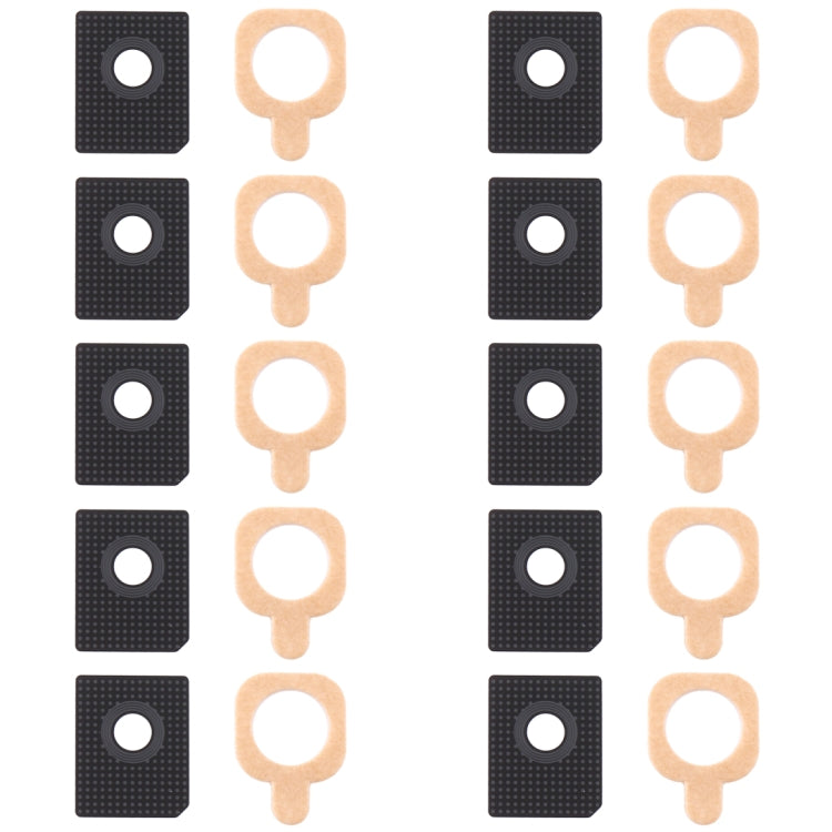 For Huawei Y9 Prime 2019 10pcs Front Camera Lens - Camera Series by buy2fix | Online Shopping UK | buy2fix