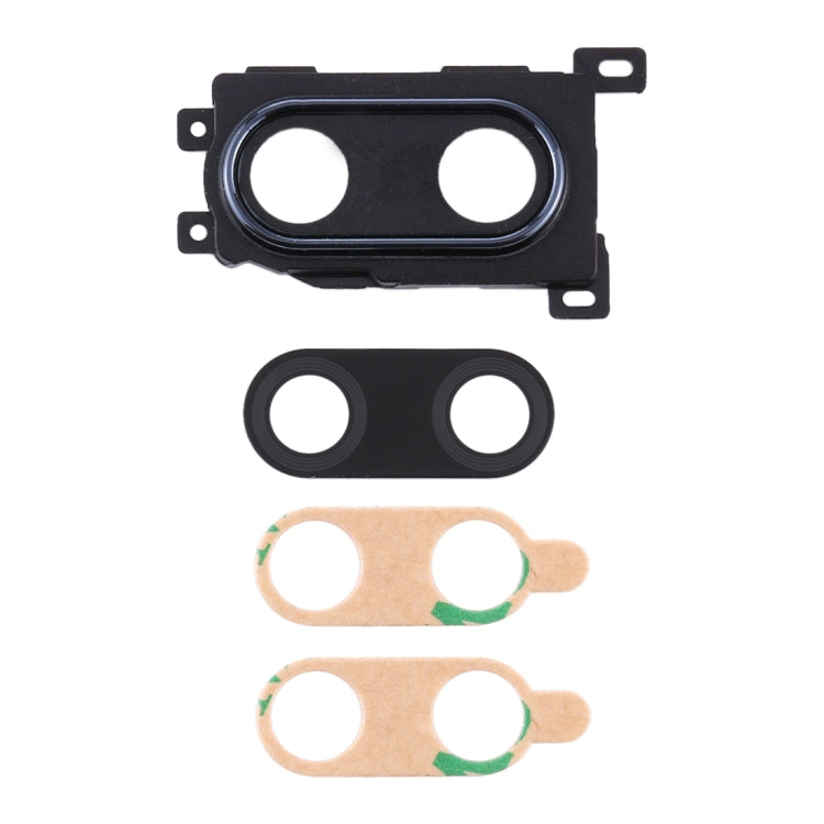 For Huawei Enjoy 9 Plus  10pcs Camera Lens Cover (Black) - Camera Series by buy2fix | Online Shopping UK | buy2fix