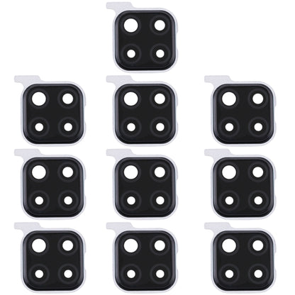 For Huawei Nova 5i Pro  10pcs Camera Lens Cover (Black) - Camera Series by buy2fix | Online Shopping UK | buy2fix