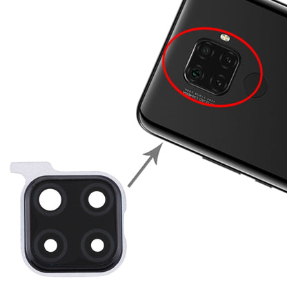 For Huawei Nova 5i Pro  10pcs Camera Lens Cover (Black) - Camera Series by buy2fix | Online Shopping UK | buy2fix