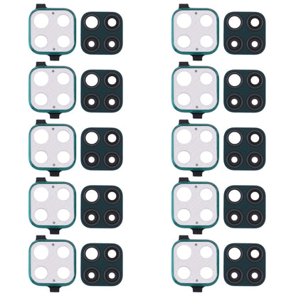 For Huawei Nova 6 SE  10pcs Camera Lens Cover (Green) - Camera Series by buy2fix | Online Shopping UK | buy2fix