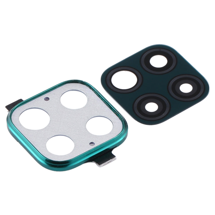 For Huawei Nova 6 SE  10pcs Camera Lens Cover (Green) - Camera Series by buy2fix | Online Shopping UK | buy2fix