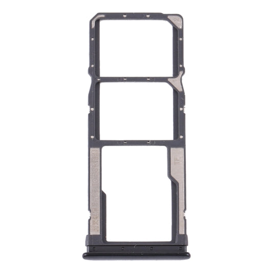 SIM Card Tray + SIM Card Tray + Micro SD Card Tray for Xiaomi Redmi Note 8T / Redmi Note 8 (Black) - Card Tray by buy2fix | Online Shopping UK | buy2fix