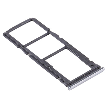 SIM Card Tray + SIM Card Tray + Micro SD Card Tray for Xiaomi Redmi Note 8T / Redmi Note 8 (Silver) - Card Tray by buy2fix | Online Shopping UK | buy2fix