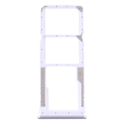 SIM Card Tray + SIM Card Tray + Micro SD Card Tray for Xiaomi Redmi Note 9S / Redmi Note 9 Pro Max / Redmi Note 9 Pro India / Note 10 Lite(Silver) - Card Tray by buy2fix | Online Shopping UK | buy2fix
