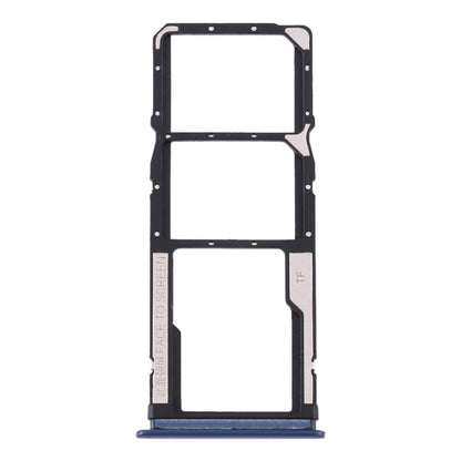 SIM Card Tray + SIM Card Tray + Micro SD Card Tray for Xiaomi Redmi 10X 4G / Redmi Note 9(Blue) - Card Tray by buy2fix | Online Shopping UK | buy2fix
