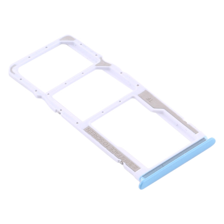 SIM Card Tray + SIM Card Tray + Micro SD Card Tray for Xiaomi Redmi 10X 4G / Redmi Note 9(White) - Card Tray by buy2fix | Online Shopping UK | buy2fix