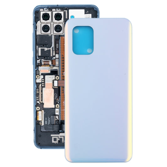 Original Battery Back Cover for Xiaomi Mi 10 Lite 5G(White) - Back Cover by buy2fix | Online Shopping UK | buy2fix