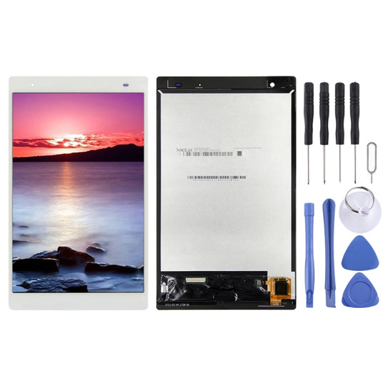 LCD-Bildschirm und Digitizer-Vollmontage für Lenovo Tab 4 Plus 8704X TB-8704V TB-8704X TB-8704F TB-8704N TB-8704L (Weiß)