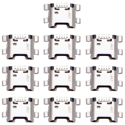 10 PCS Charging Port Connector for Huawei P Smart Plus (2018) - Tail Connector by buy2fix | Online Shopping UK | buy2fix