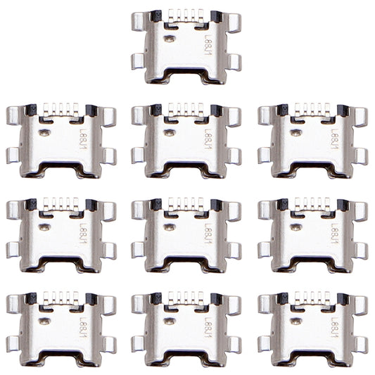 10 PCS Charging Port Connector for Huawei P Smart Plus (2018) - Tail Connector by buy2fix | Online Shopping UK | buy2fix