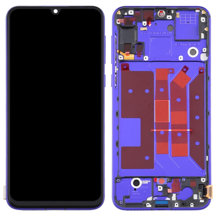 Original OLED LCD Screen for Huawei Nova 5 Pro Digitizer Full Assembly with Frame(Purple) by buy2fix