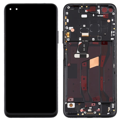 OEM LCD Screen for Huawei Nova 6 5G Digitizer Full Assembly with Frame(Black) - LCD Screen by buy2fix | Online Shopping UK | buy2fix