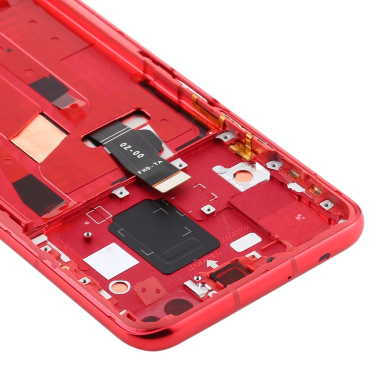 OEM LCD Screen for Huawei Nova 6 5G Digitizer Full Assembly with Frame(Red) - LCD Screen by buy2fix | Online Shopping UK | buy2fix