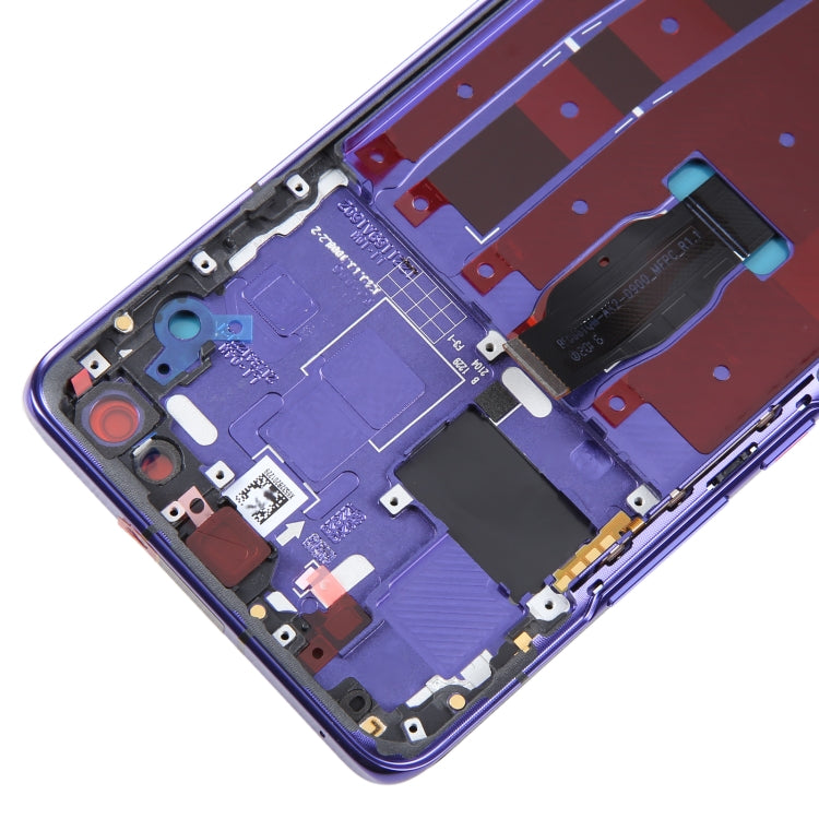 LCD Screen and Digitizer Full Assembly with Frame for Huawei Nova 7 Pro 5G(Blue) by buy2fix